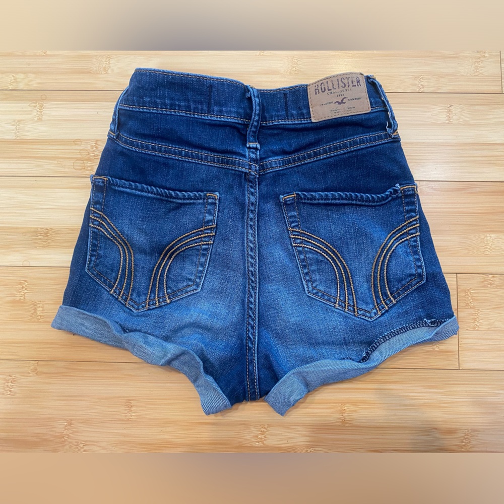 Hollister Blue Jean Shorts